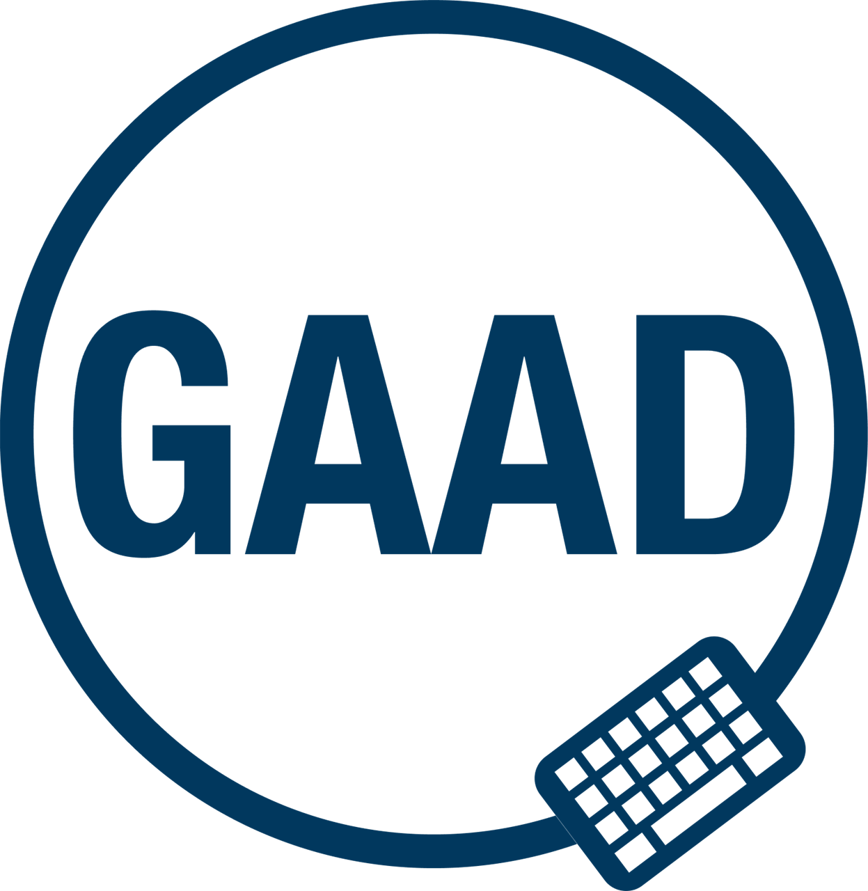 The logo for Global Accessibility Awareness Day (GAAD).